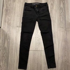 AEO Black Jeggings